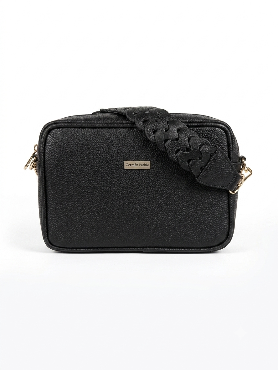 Cartera Crossbody en Cuero Natural